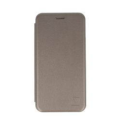 Vennus Elegance Flip tok - Xiaomi Redmi 9T / Xiaomi Poco M3 - acélszürke