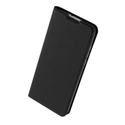 Dux Ducis Skin Pro oldalra nyíló bőr hatású flip tok - Xiaomi Mi 11 - fekete