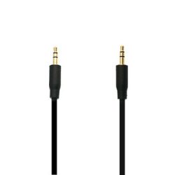 Audió adapter - EX - 1 méter (3.5 mm jack-jack) - fekete