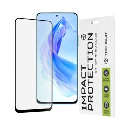 Techsuit kijelzővédő üvegfólia- 111D - Xiaomi Redmi Note 13 Pro Plus 5G - fekete 