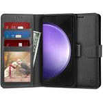   Techsuit - Diary Book flip tok - Samsung Galaxy S24 Plus / S926 - fekete