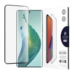   Dux Ducis Ütésálló kijelzővédő üvegfólia - Samsung Galaxy A356 / A35 5G - A556 / A55 5G - fekete - Full Screen, ívelt 5D 