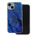   Gold Glam - iPhone 14 Pro (6.1") -  szilikon hátlap - Blue