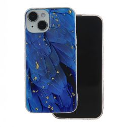 Gold Glam - iPhone 14 Pro (6.1") -  szilikon hátlap - Blue