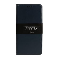 Special bőr book flip tok - Samsung Galaxy A125 / A12 - kék