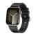 Techsuit Apple Watch (W051) szíj - 42/44/45/46/49 mm - Fekete