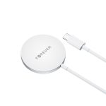   Forever MAWC-100 mágneses vezeték nélküli töltő - Magsafe kompatililis - 15W - szürke