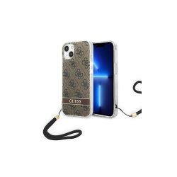 Guess hátlap - GUOHCP14SH4STW - iPhone 14 (6.1") - barna