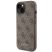 Guess hátlap - GUHCP15SG4GFBR Metal Logo - iPhone 15 (6.1") - barna