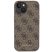 Guess hátlap - GUHCP15SG4GFBR Metal Logo - iPhone 15 (6.1") - barna