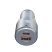 XO szivargyújtós töltő adapter CC47 PD QC3.0 100W 1xType-C 1xUSB - szürke