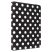 Univerzális tablet tok - Wonder Canvas - polka-dot - (10") - fekete