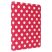 Univerzális tablet tok - Wonder Canvas - polka-dot - (10") - piros