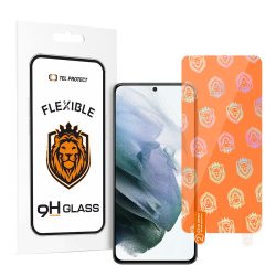 Kijelzővédő üvegfólia  - iPhone 13/13 Pro/14 - Tel Protect Flexible