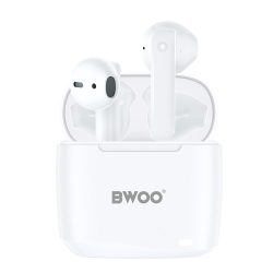 BWOO bluetooth headset TWS BW94-WH - fehér