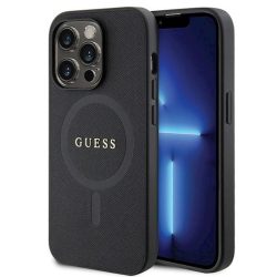 Guess MagSafe hátlap - GUHMP14LPSAHMCK - iPhone 14 Pro (6.1") - fekete