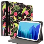   Univerzális tablet tok - Wonder Canvas - exotic - (10") - fekete