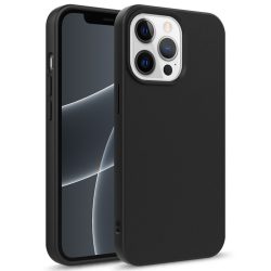 Matt TPU - iPhone 15 (6.1") - fekete