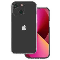 Clear Case szilikon hátlap - iPhone 15 (6.1") - átlátszó