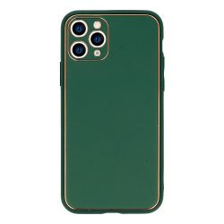 TEL PROTECT Luxury szilikon tok - iPhone 11 (6.1") - sötétzöld